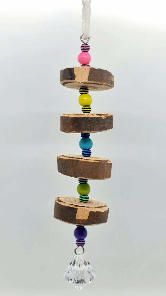 Pancake π₯ Sliced Timber Rainbow π Stripes Toy