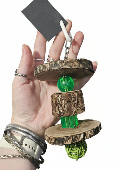Acrylic Wood Stacker Chain toy