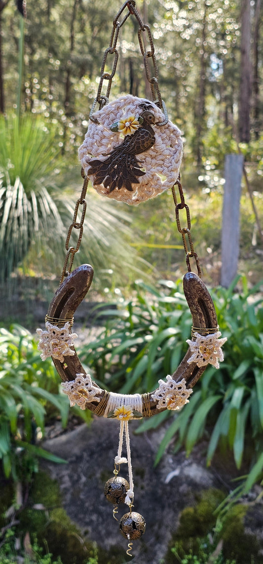 Country Grace Horseshoe Wall Art