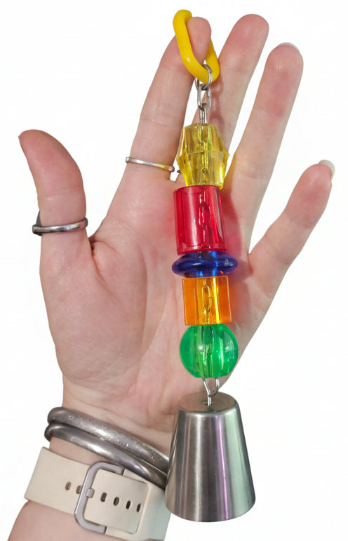 Rainbow Chain Bell toy