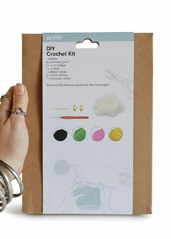 DIY Green Bird Crochet Kit