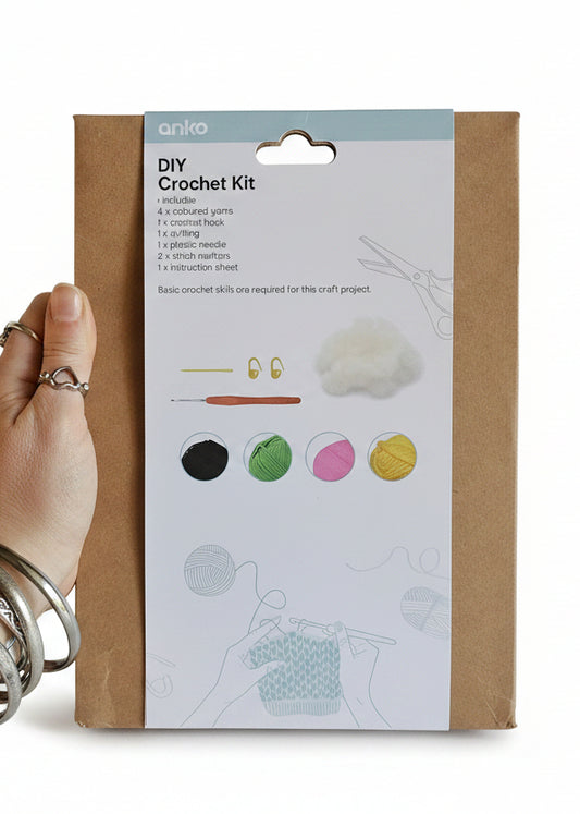 DIY Green Bird Crochet Kit