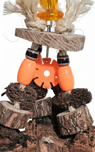 Beaky Bonanza Rope Chain Toy