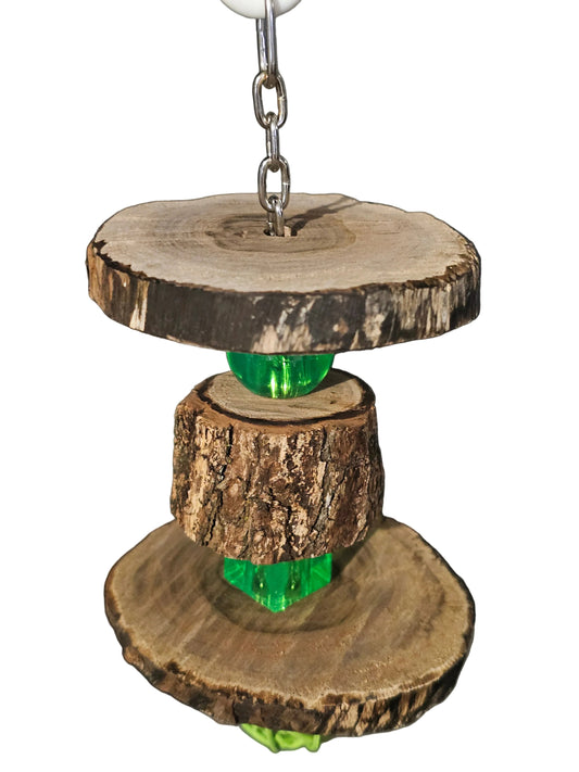 Acrylic Wood Stacker Chain toy