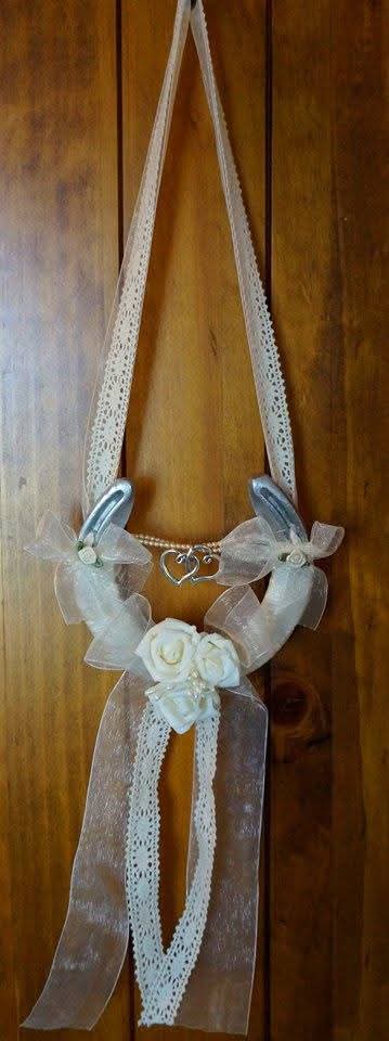 Ever After Horseshoe Wedding Keepsake