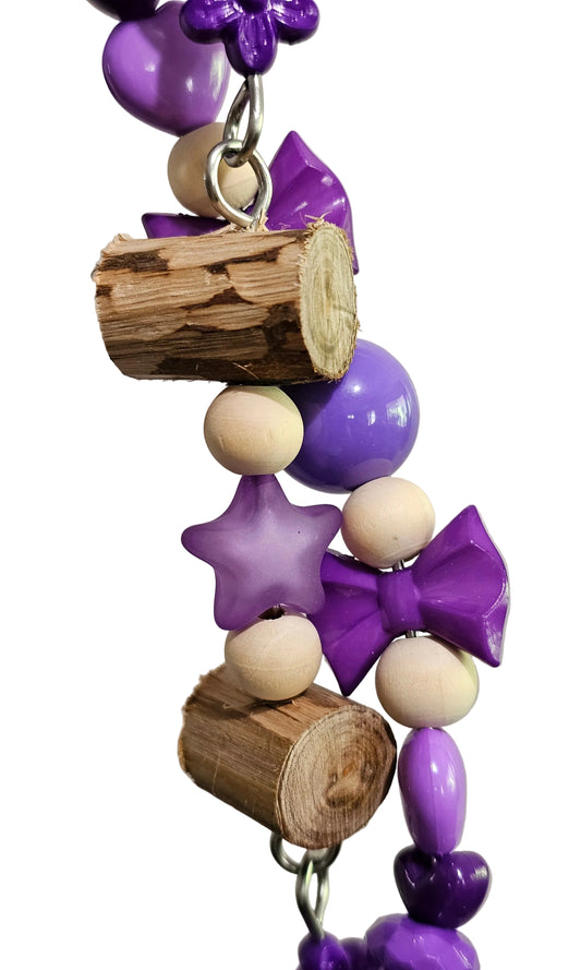 Purple Daisy Combo Double Strand Jointed Toy