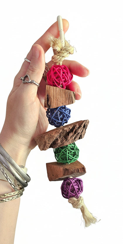 Chunky Balls Bird Toy