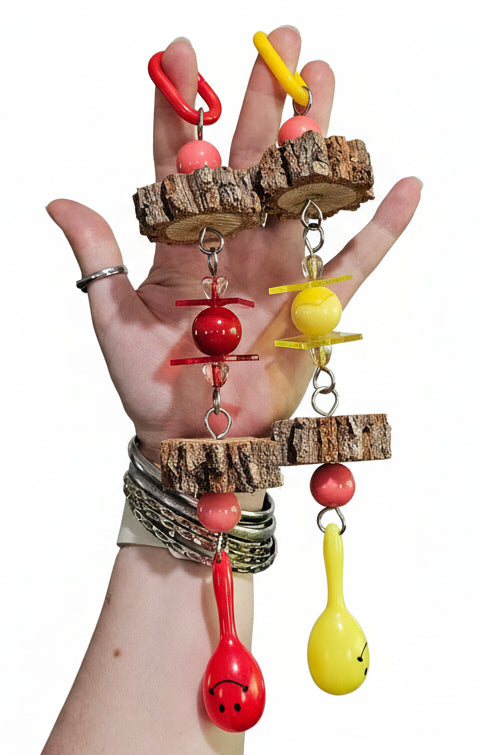 Small Gumball & Barky Casuarina Jointed Bird Toy