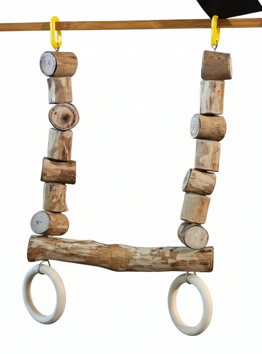 Chunky Timber Double Hanger Swing Medium