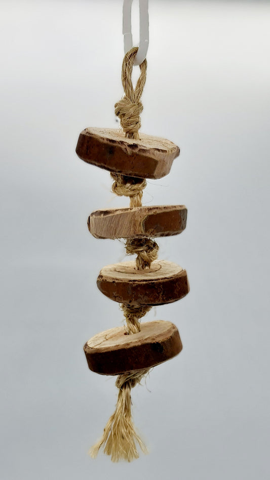 Pancake π₯ Sliced Forest Shreddable Timber Rope Toy