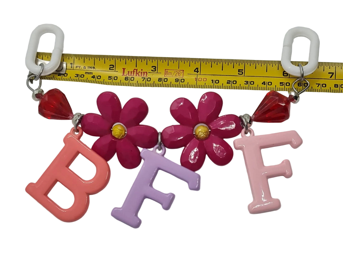 Large Letters Double Hanger "BFF" Toy
