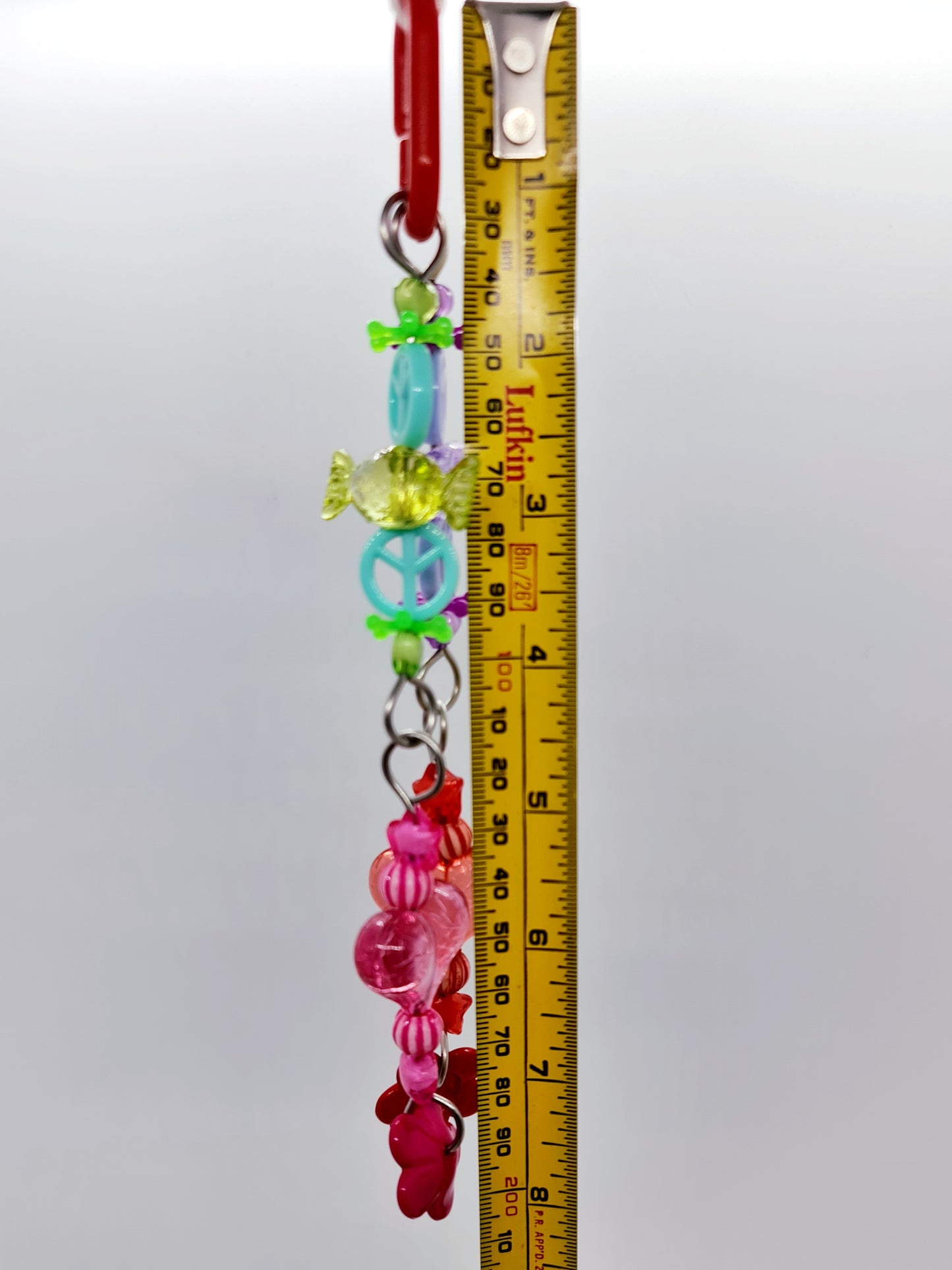 Double Stranded Mint, Purple, Hot Pink & Red Toy