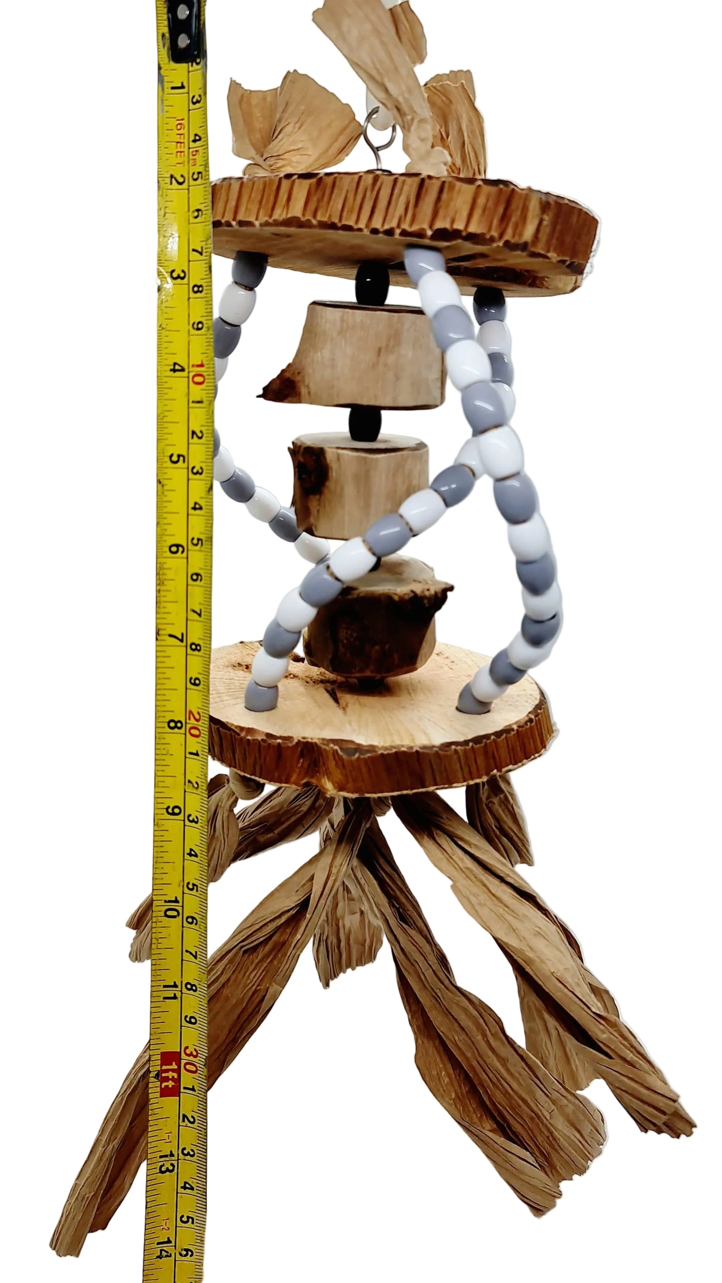 Triple Helix Beady Toy