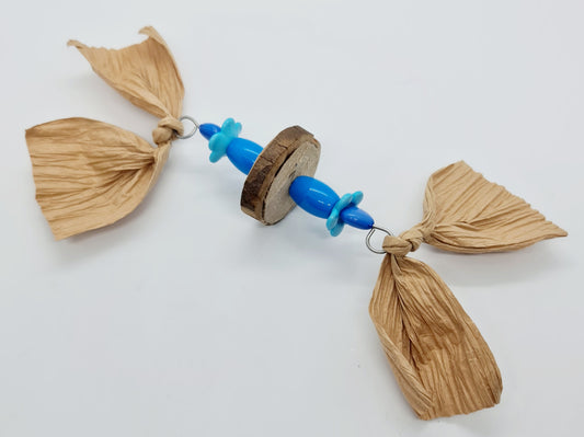 Pancake π₯ Slice Blue Wood Foot Toy