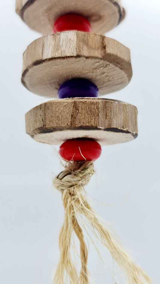 Pancake π₯ Sliced Timber Red & Purple Smarties Toy