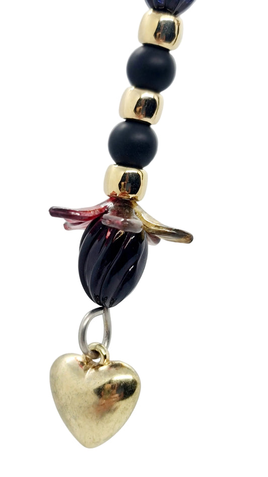 'Love My Bird' Rustic Worded Double Strand Toy