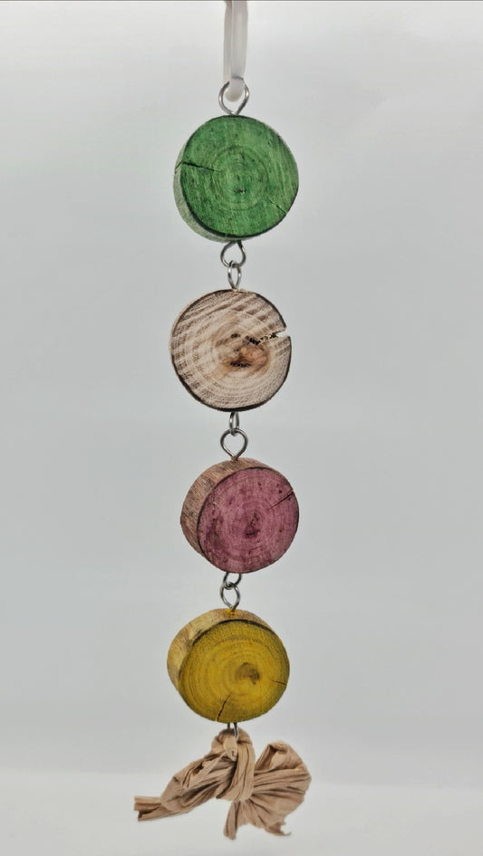 Rainbow Food Dyed Forest Shreddable Jointed Toy