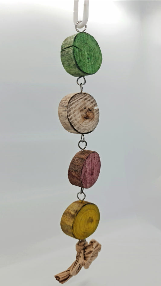 Rainbow Food Dyed Forest Shreddable Jointed Toy