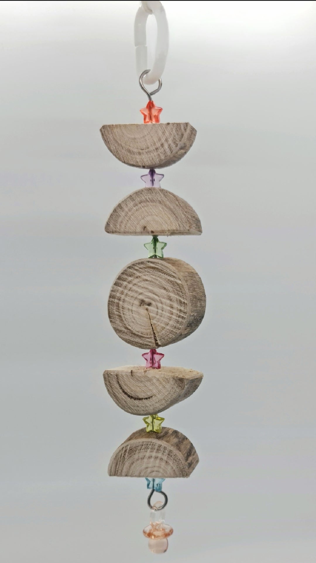 Rainbow Stars Natural Timber Toy