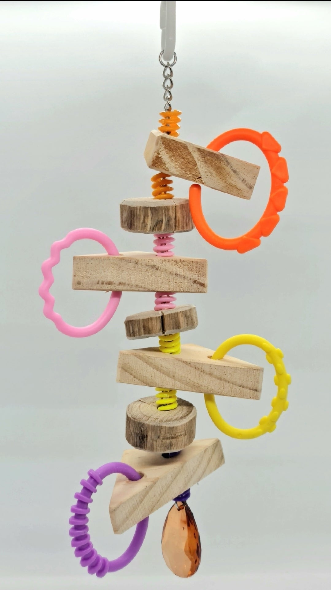 Timber Shapes & Links Chain Toy