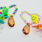 Smiley Maraca & Beaded Heart Foot Toy Bundle