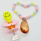 Smiley Maraca & Beaded Heart Foot Toy Bundle