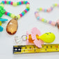 Smiley Maraca & Beaded Heart Foot Toy Bundle