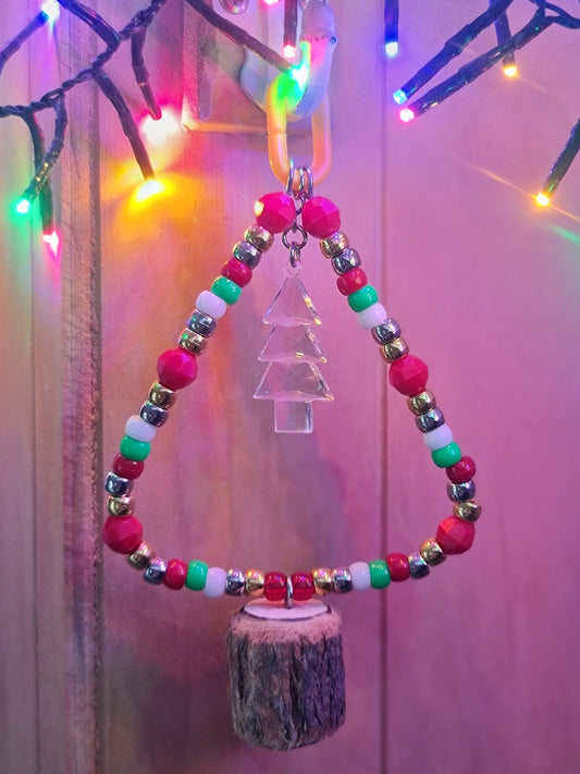 Acrylic Beads Christmas Tree Toy