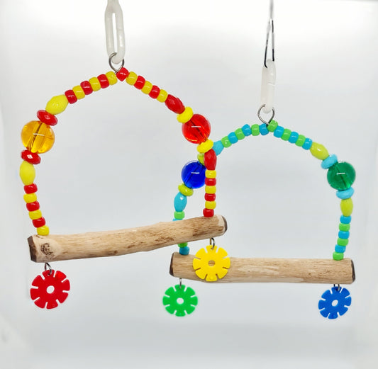 Small Beady Marble Swing