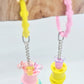 Pastel Rattle & Play Chain Toy