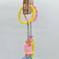 Pastel Rattle & Play Chain Toy