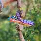 Colourful Bamboo & Timber Forest Shreddable Rope Toy