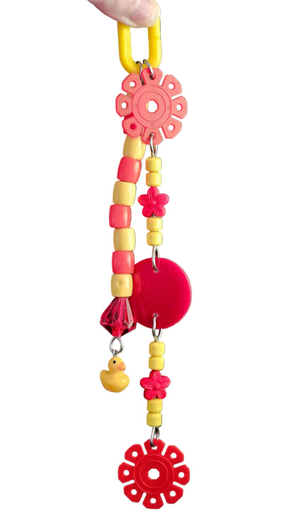 Funky Double Stranded Red & Yellow Toy