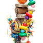 Colourful Fun Double Strand Toy