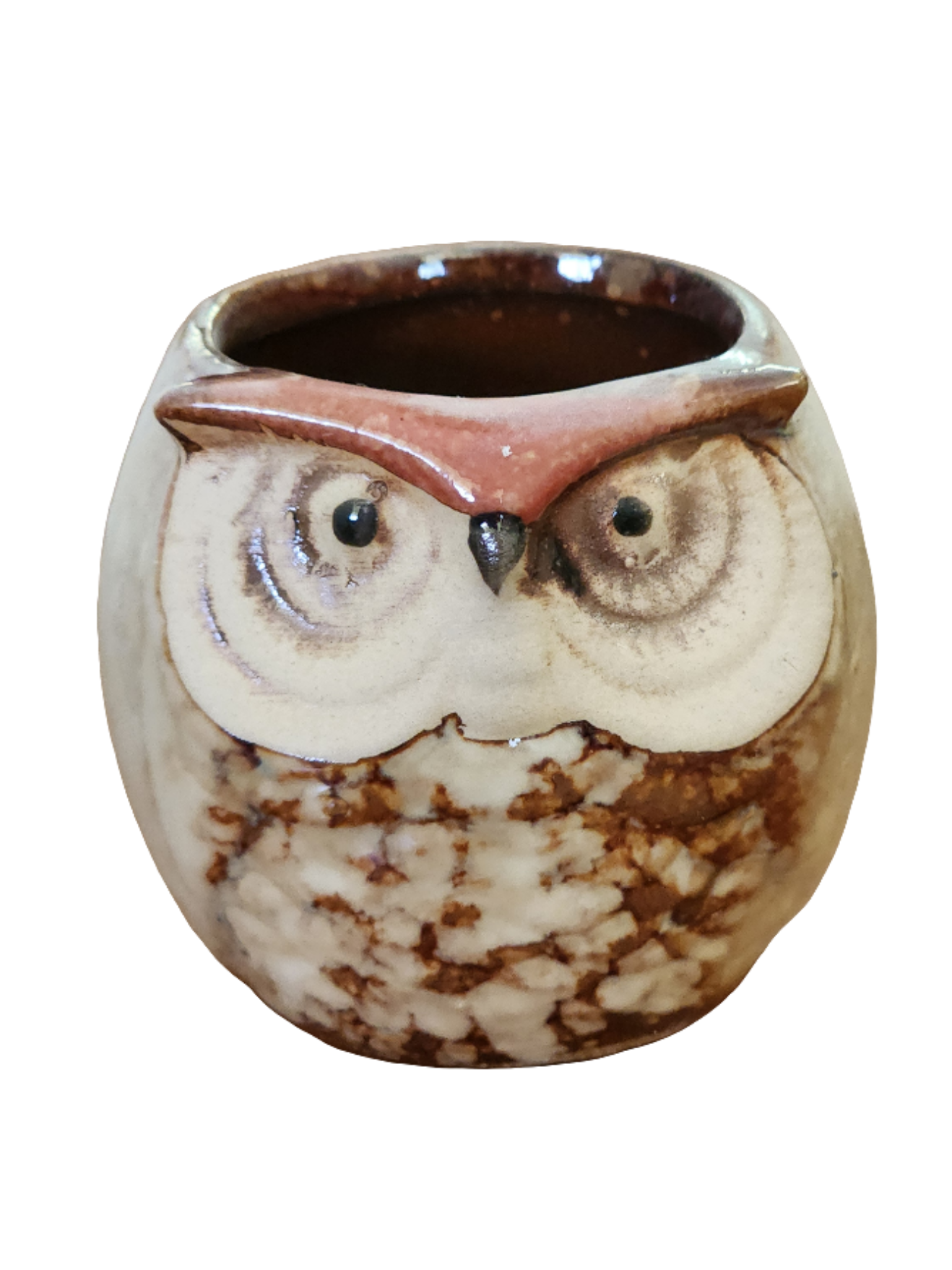 Ceramic Mini Owl Pot