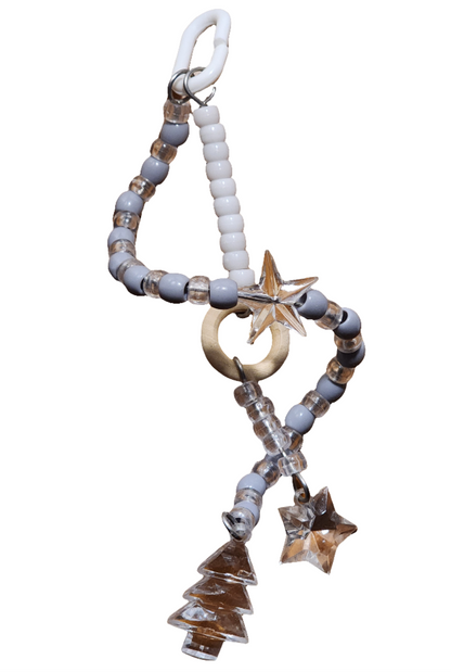 Ombre Style Grey/White Christmas Spiral Toy