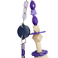 Rustic Purple Double Strand Toy