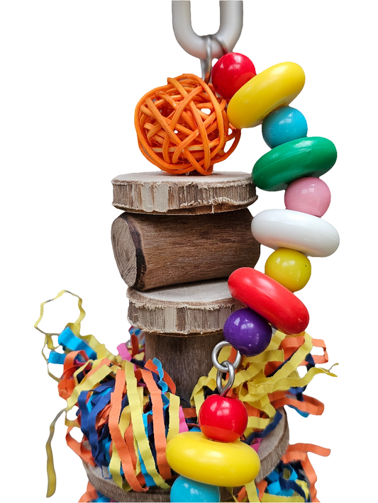 Colourful Fun Double Strand Toy