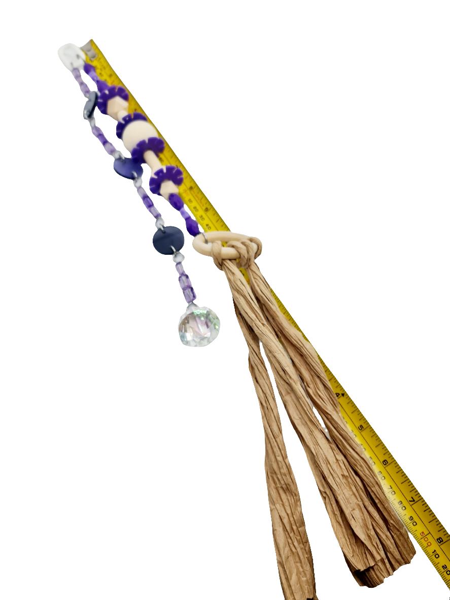 Rustic Purple Double Strand Toy