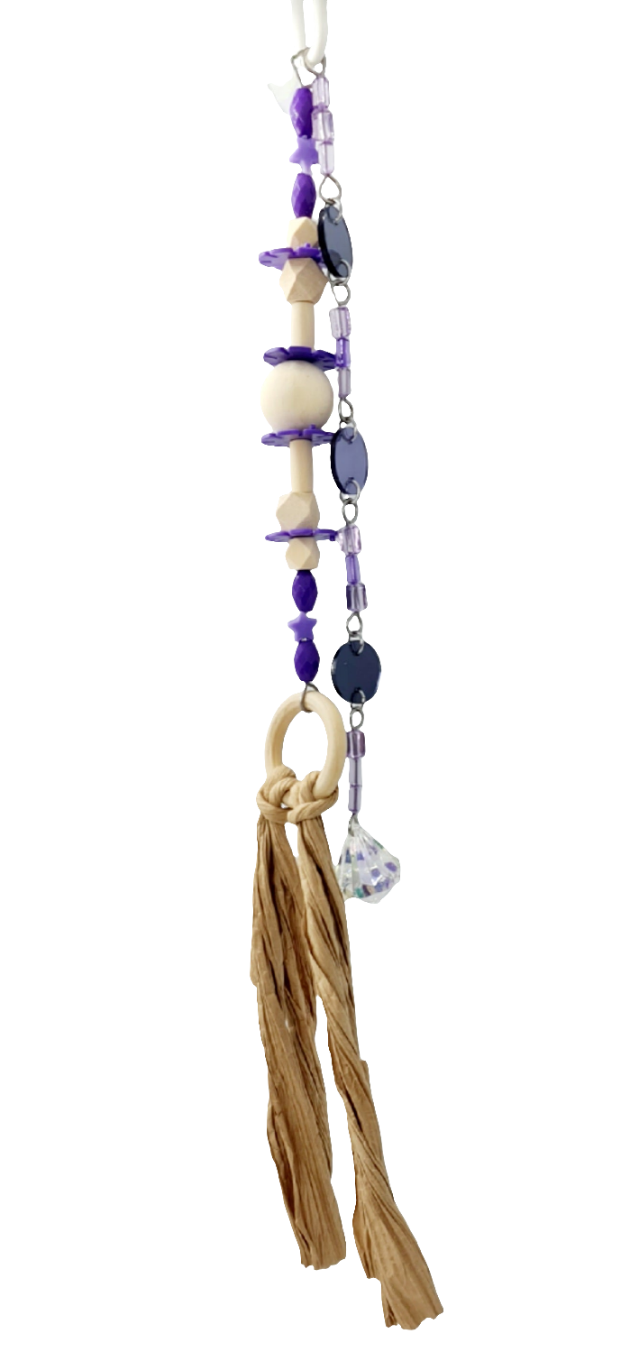 Rustic Purple Double Strand Toy