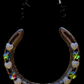 Sparkling Hearts & Hooves Horseshoe Wall Art
