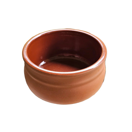 Glazed Terracotta Birdie Bowl