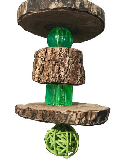 Acrylic Wood Stacker Chain toy