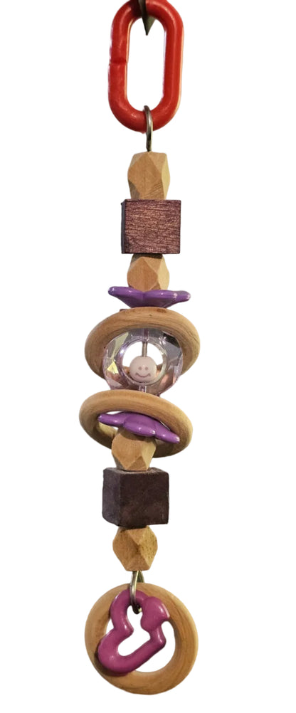 Mini Purple Flower Ring toy