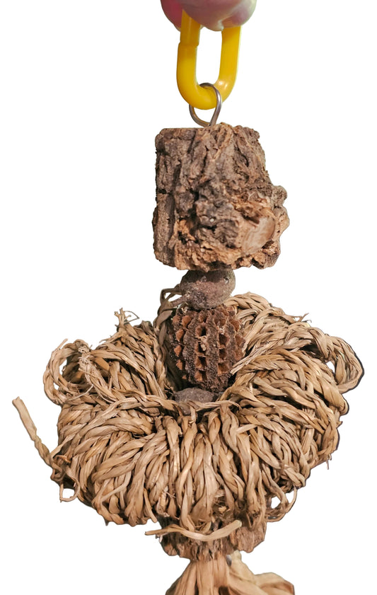 Seagrass Donut Toy Forest Shreddable