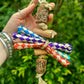 Colourful Bamboo & Timber Forest Shreddable Rope Toy