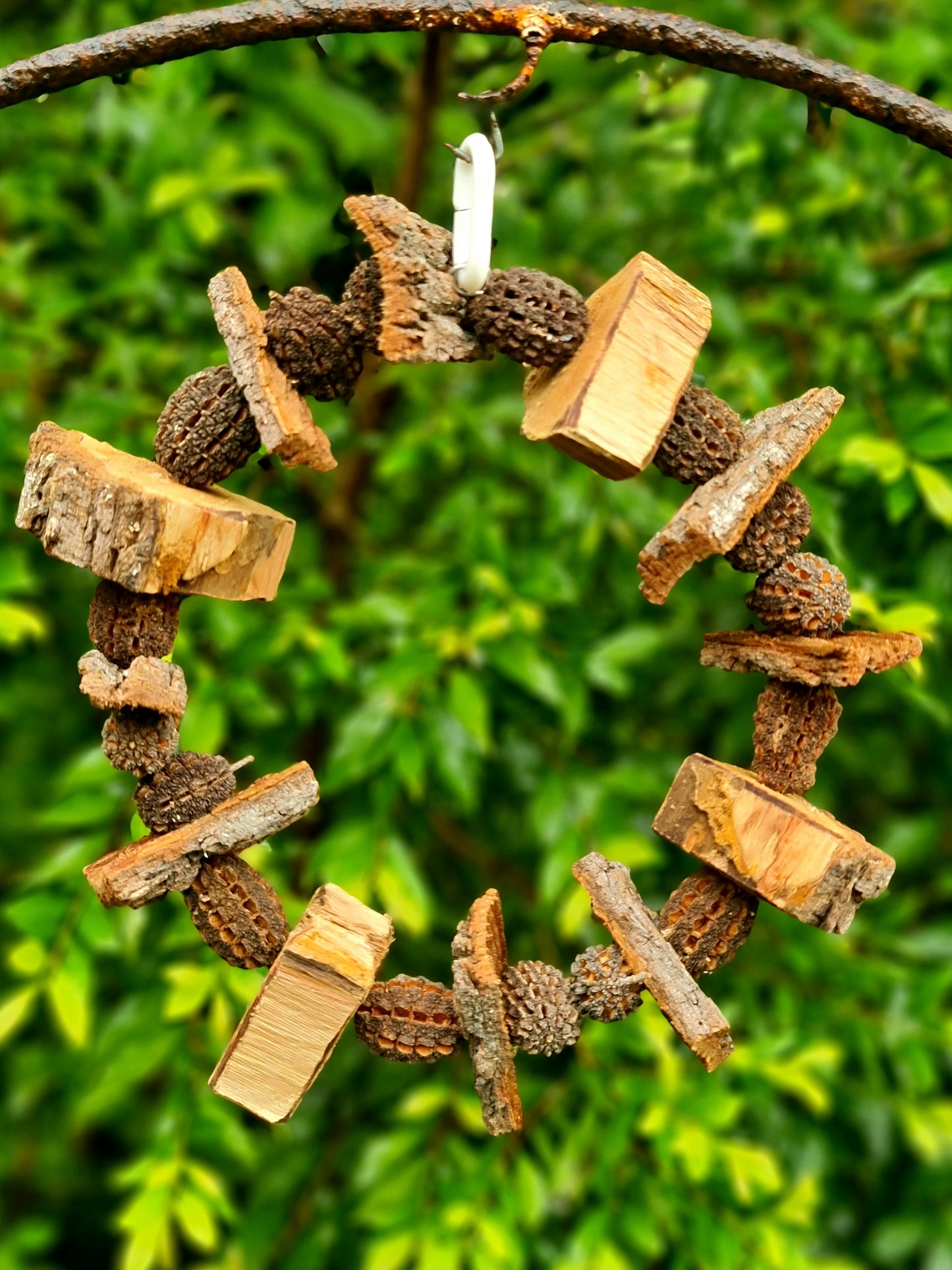 Rustic Nutty Wreath Forest Shreddable Ring