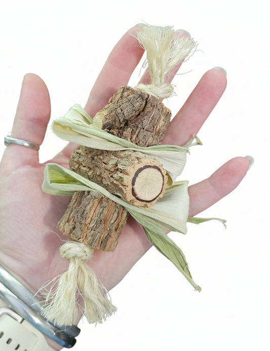 Corn Husk & Casuarina Sisal Rope Foot Toy