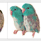 Cute Artsy Birdie Stickers