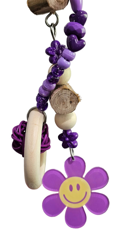 Purple Daisy Combo Double Strand Jointed Toy